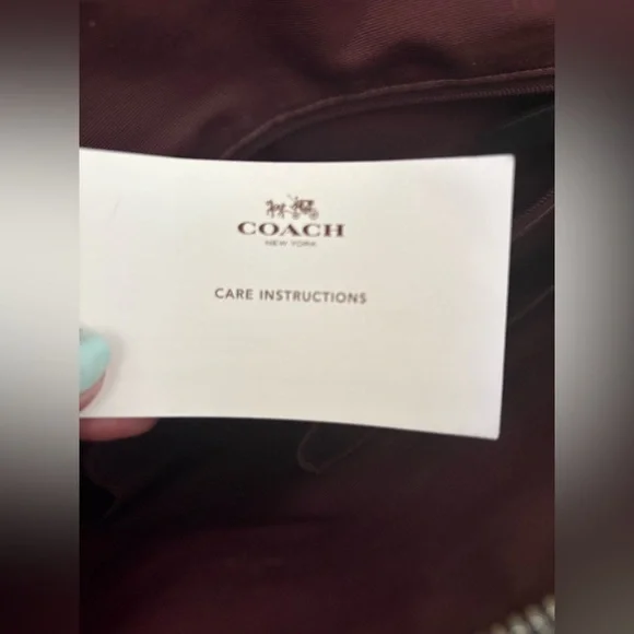 Coach Womens Black Pebbled Leather Hampton Top Handle Satchel Bag Doctor - Picture 6 of 9